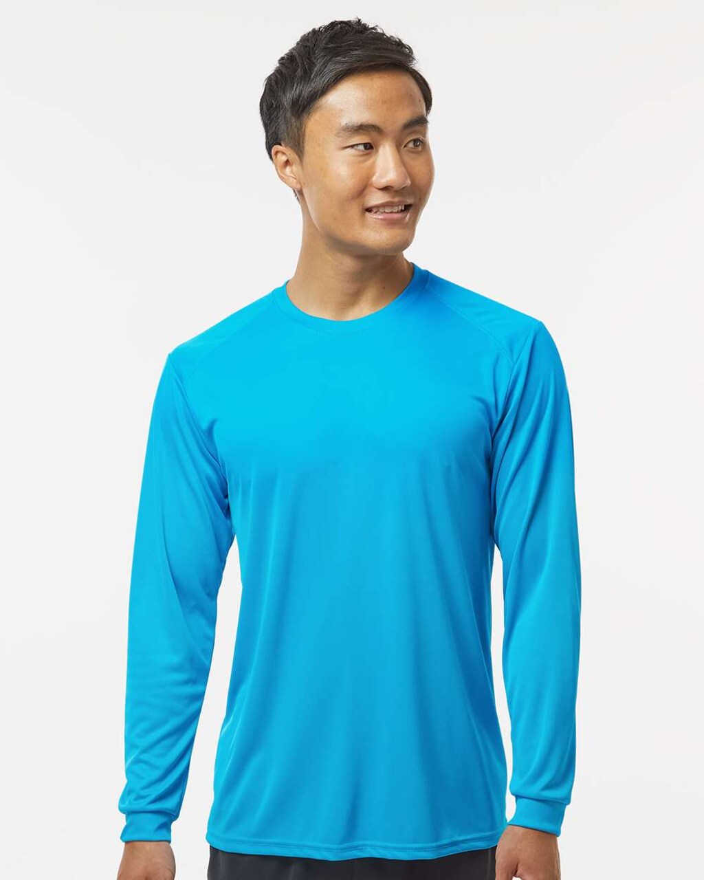 Paragon® Unisex Islander Performance Crewneck Long Sleeve T Shirt
